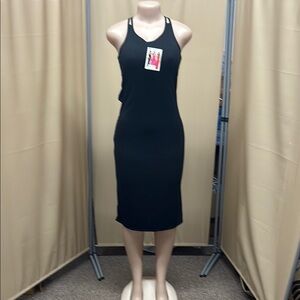 Elegant Black Sleeveless Dress